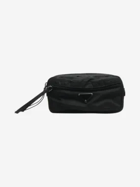 Black Nylon belt bag