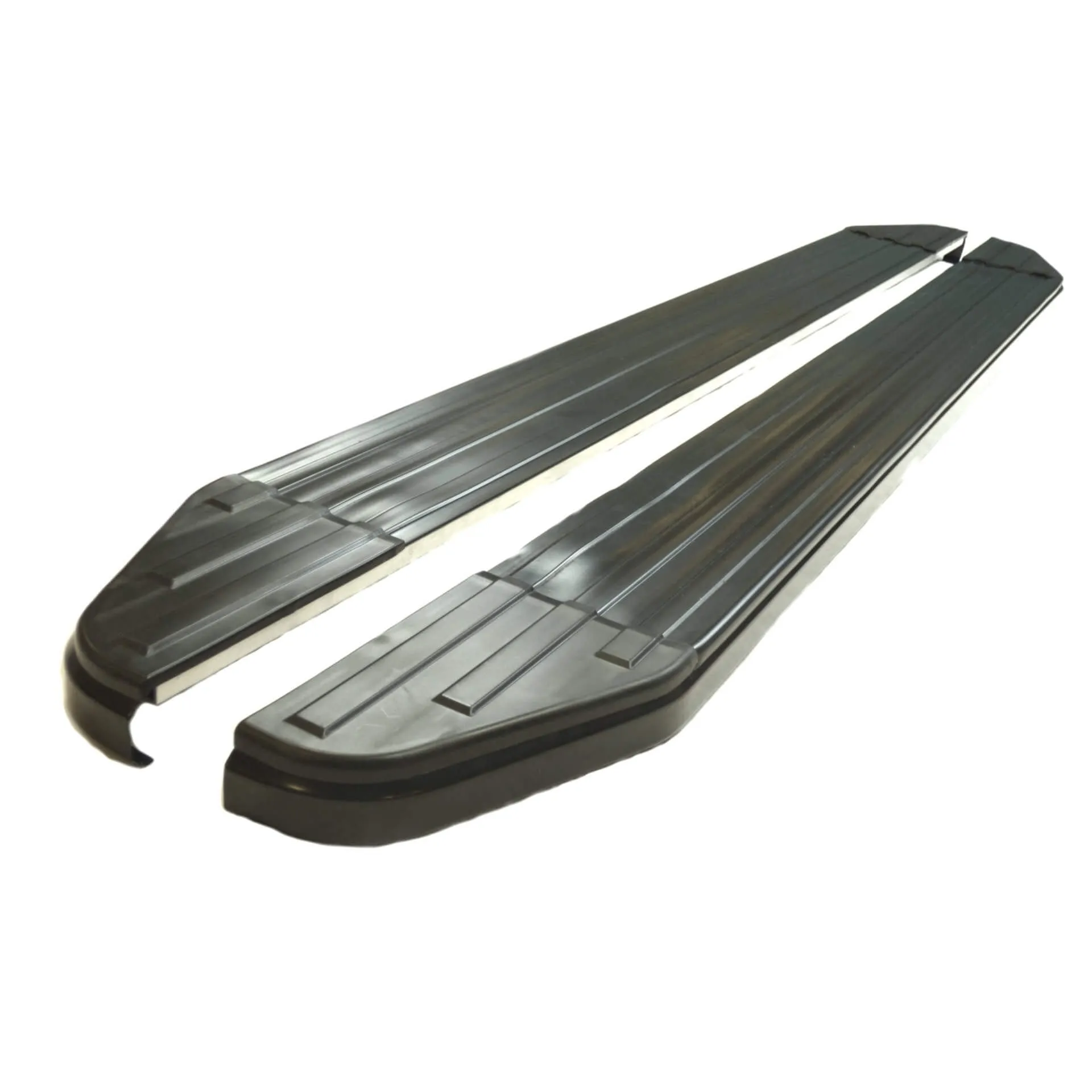 Black Raptor Side Steps Running Boards for Vauxhall Opel Antara 2006-2013