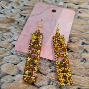 Bling Resin Handcrafted Earrings