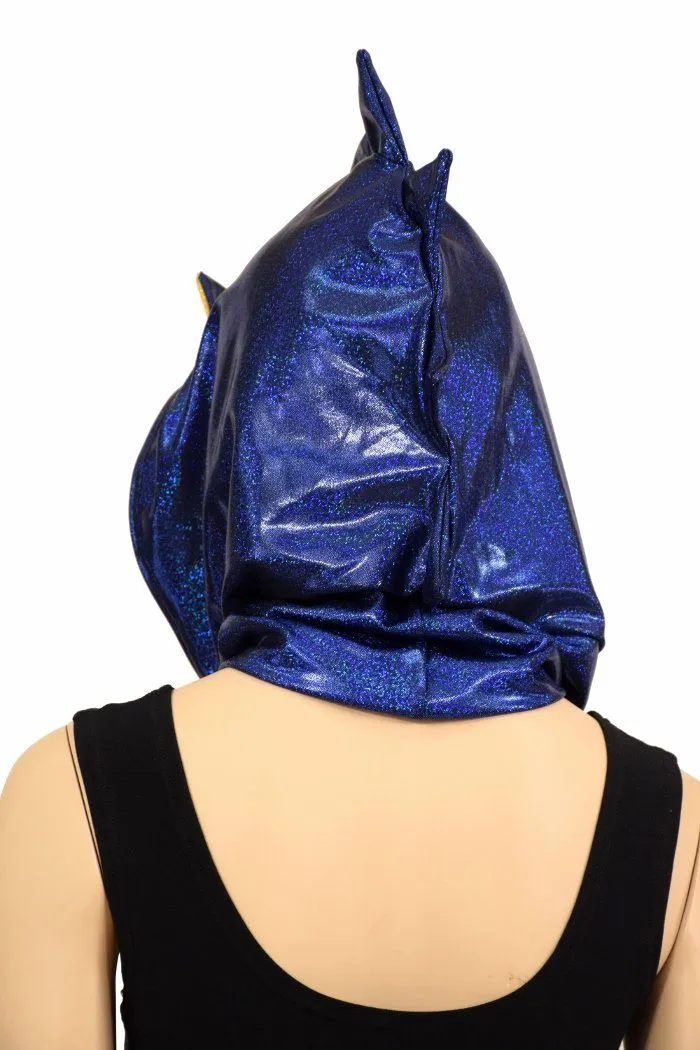 Blue Hedgehog Short Hood