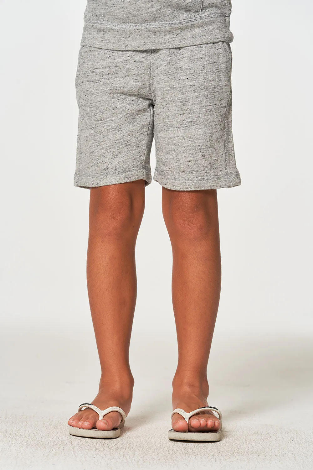 Boys Linen French Terry Beach Shorts