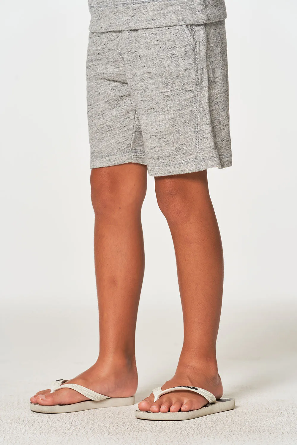 Boys Linen French Terry Beach Shorts