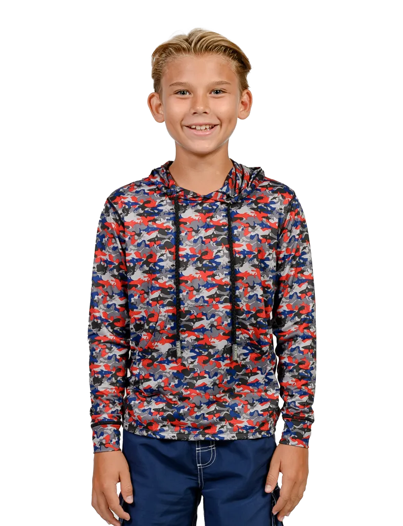 Boys Long sleeve Printed Hoodies