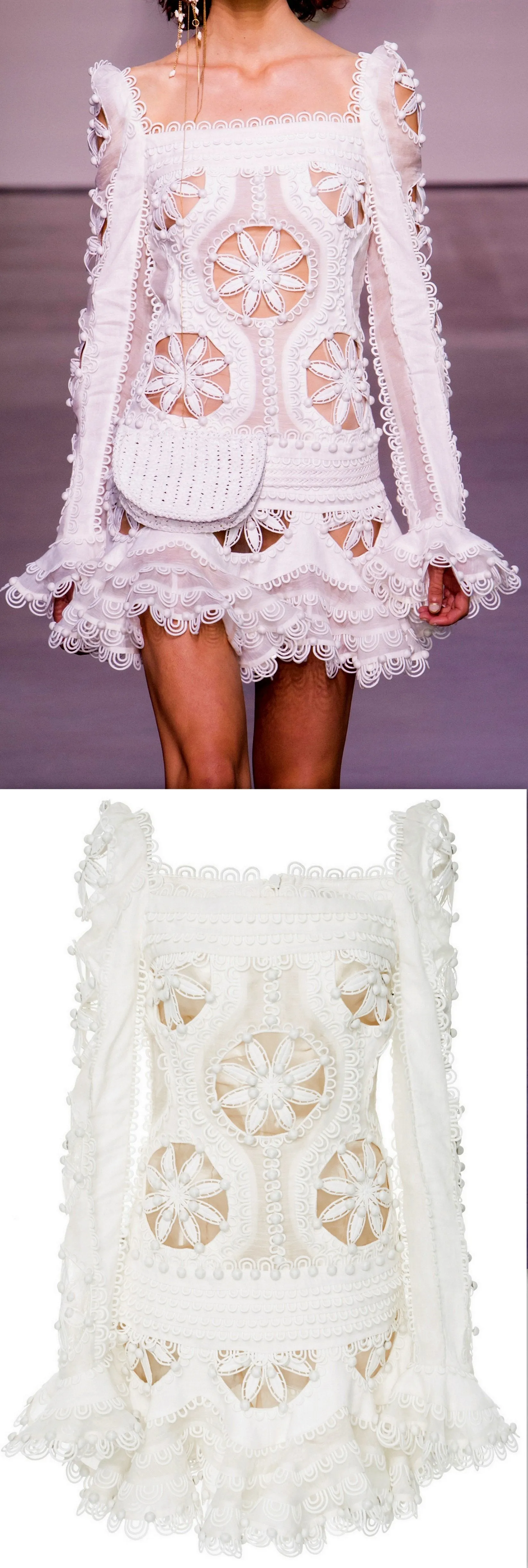 'Breeze' Doily Dress