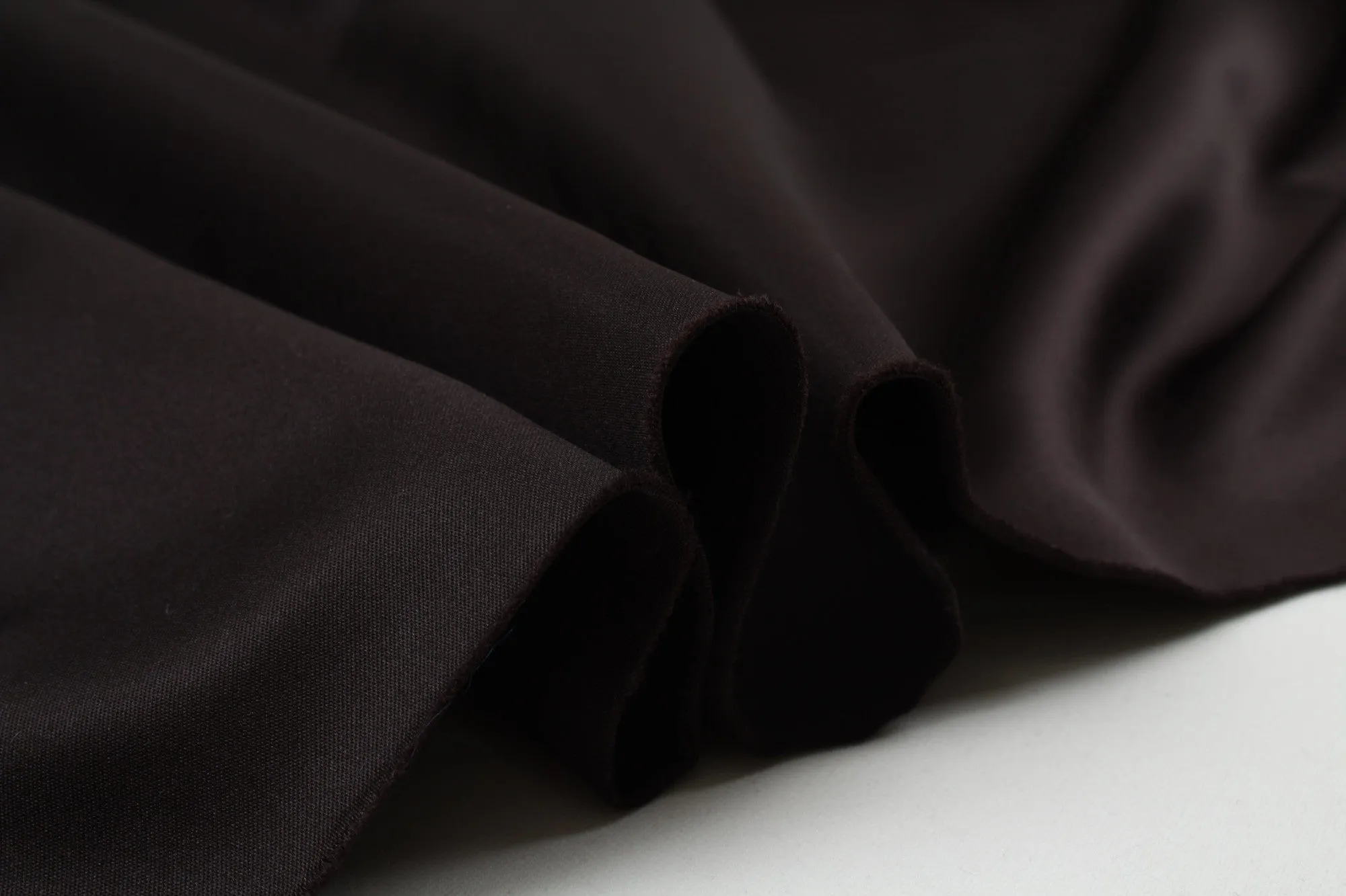 Brown Polyester Satin for Dresses and Blouses