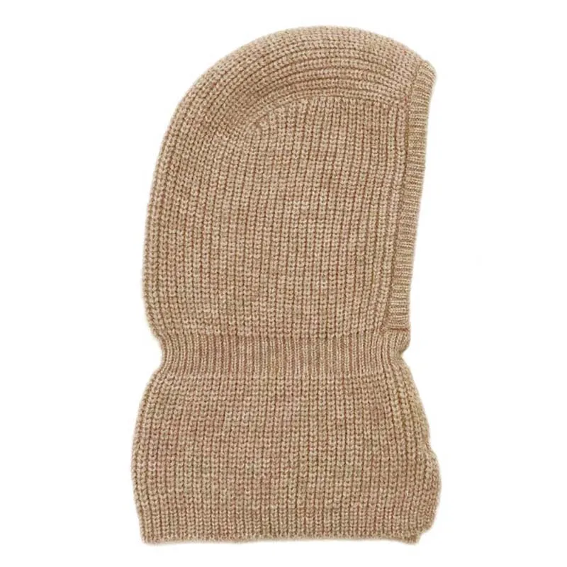 Buttoned Snood Hat