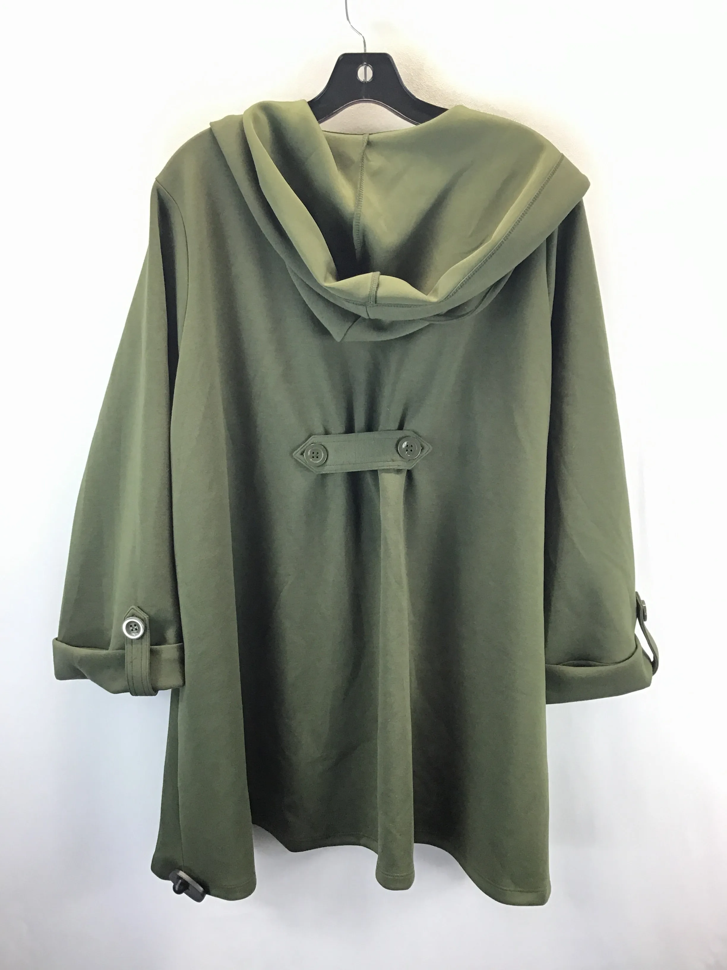 Cardigan By Christian Siriano In Green, Size: 2x