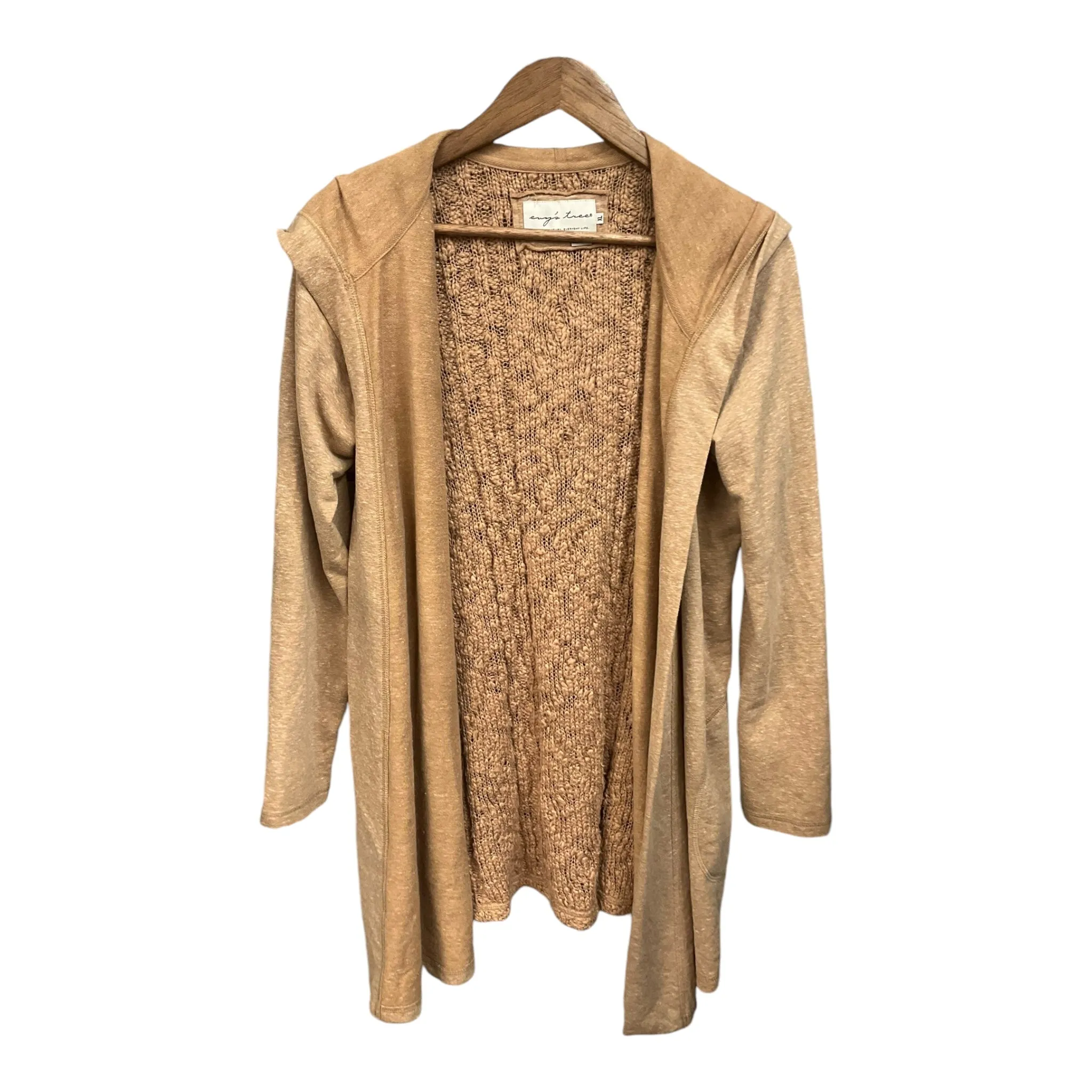 Cardigan By Clothes Mentor In Brown, Size: Xl