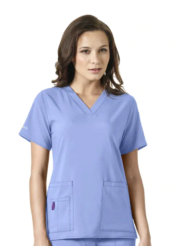 Carhartt Women's Cross-Flex V-Neck Media Scrub Top