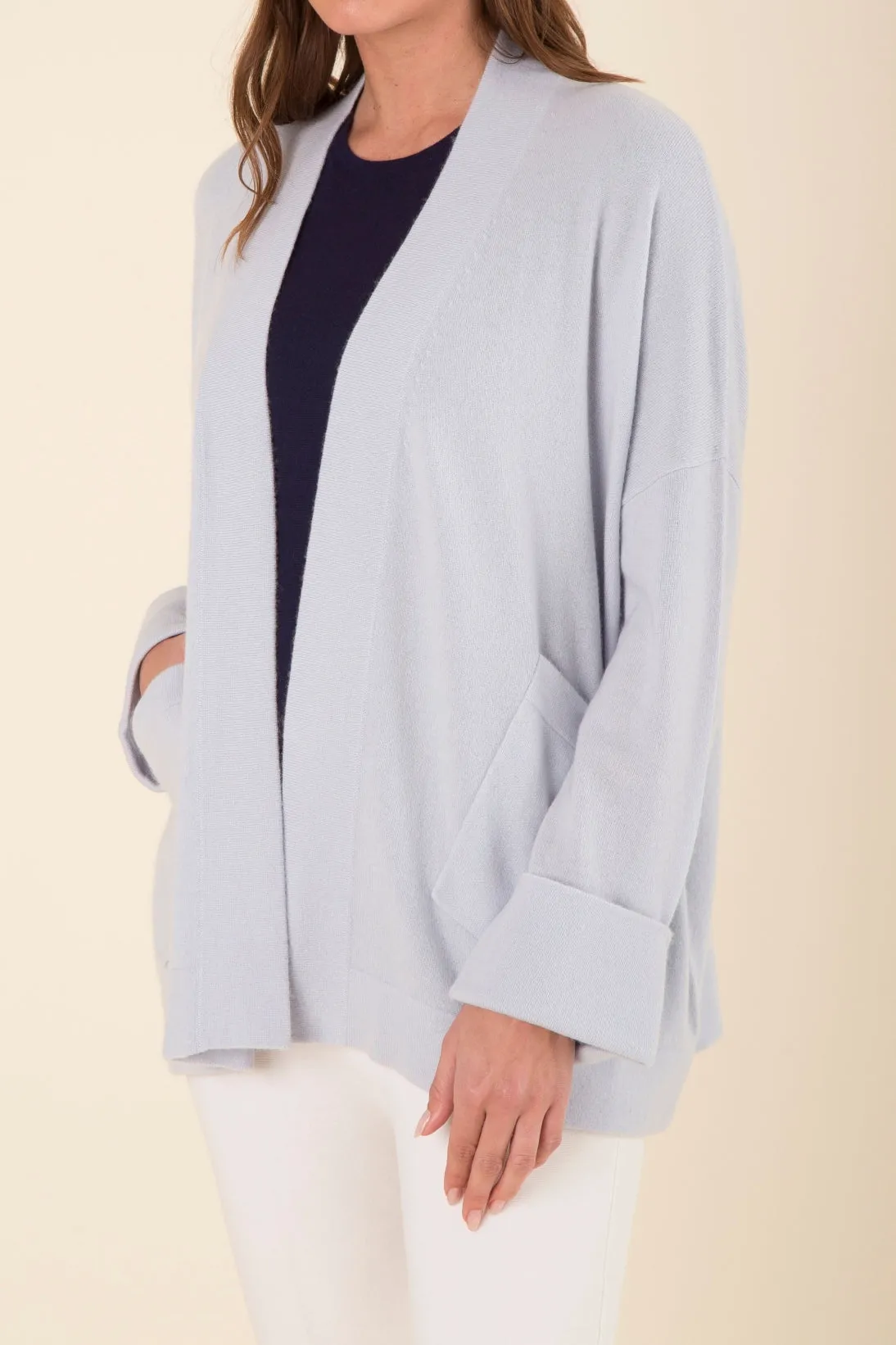 CASHMERE CARDIGAN W/POCKETS