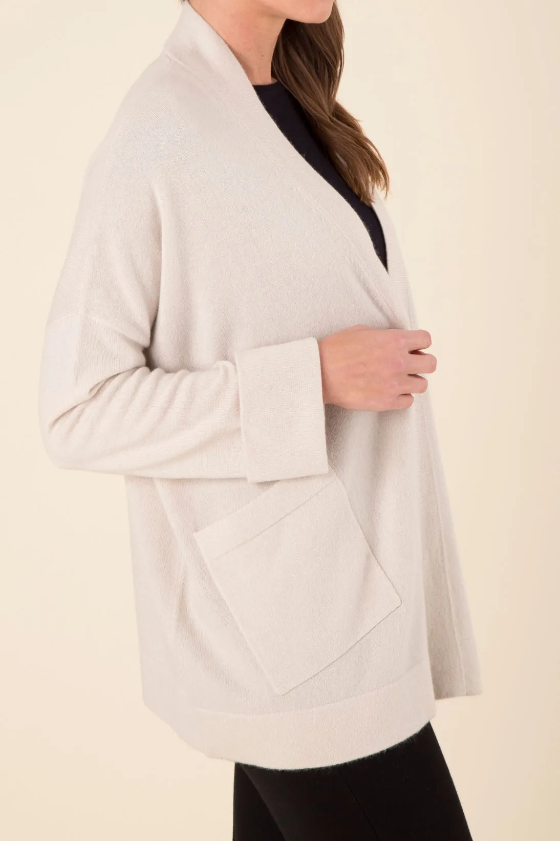 CASHMERE CARDIGAN W/POCKETS