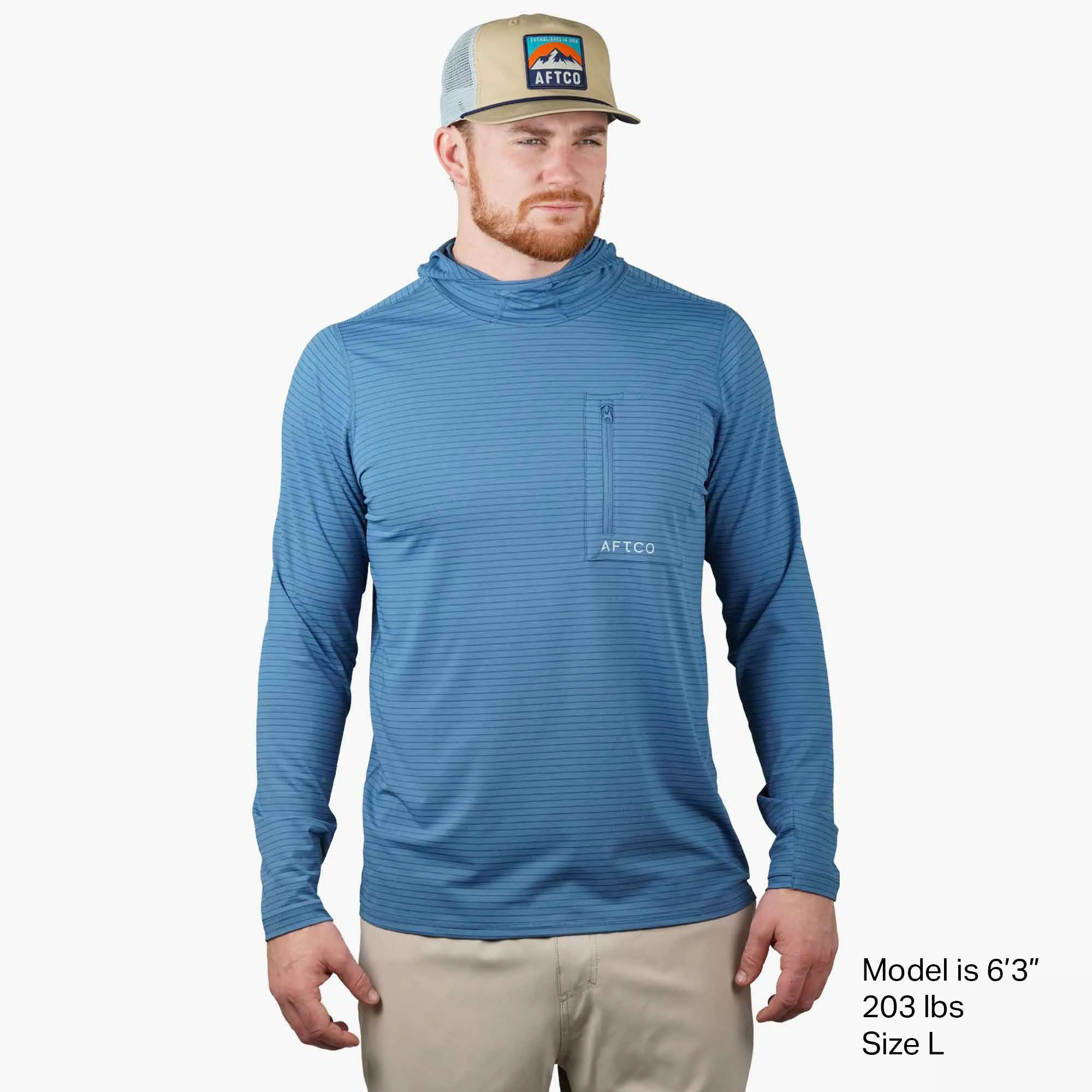 Channel Hooded Performance Shirt