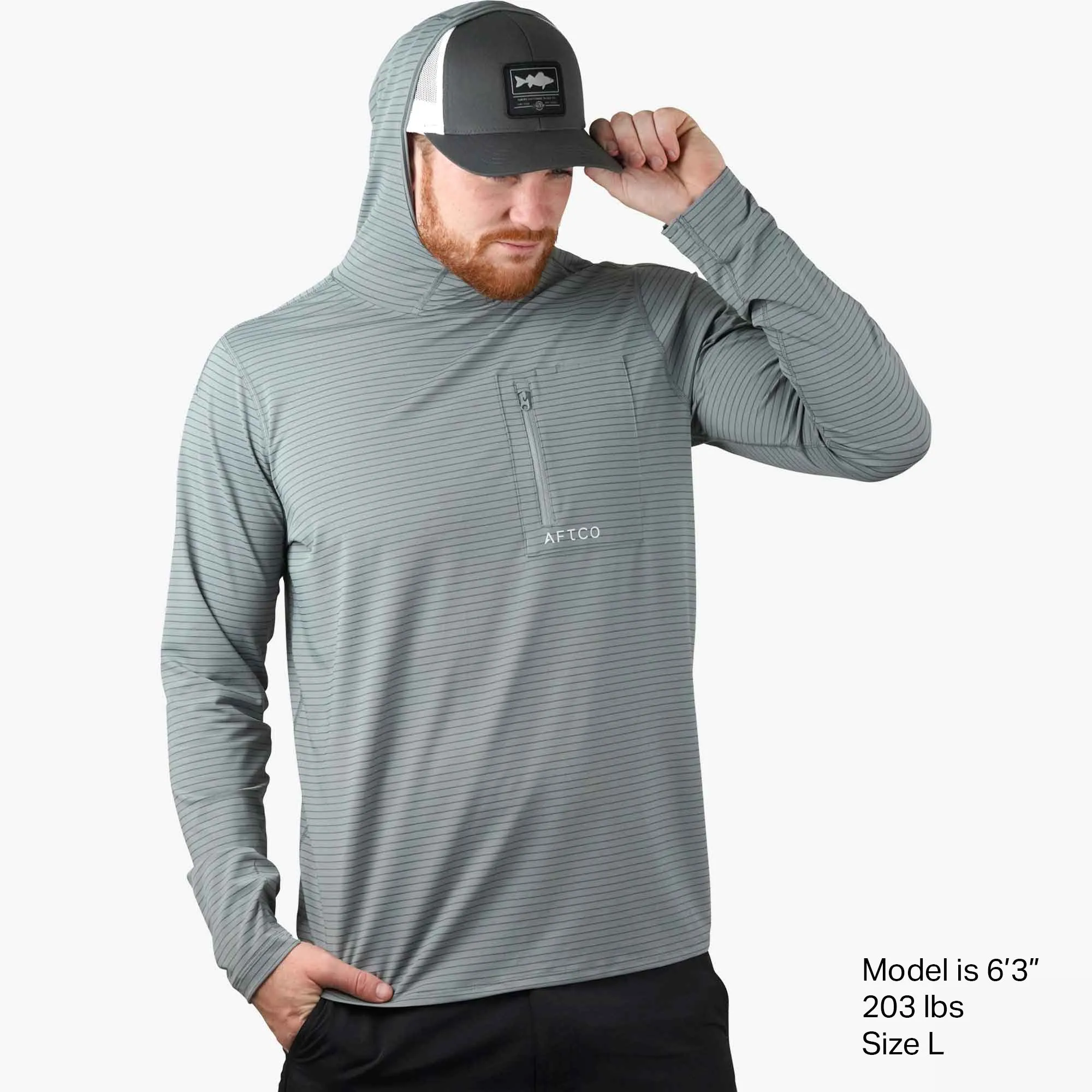 Channel Hooded Performance Shirt