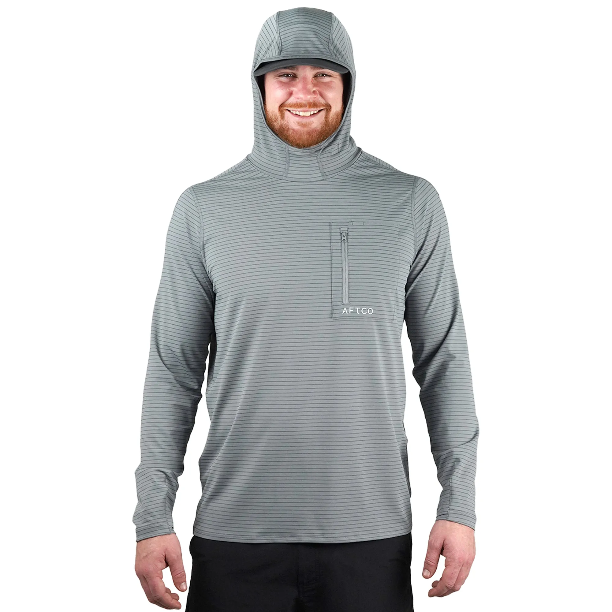 Channel Hooded Performance Shirt