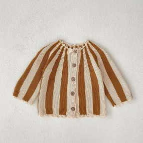 Charlotte Striped Knitted Cardigan