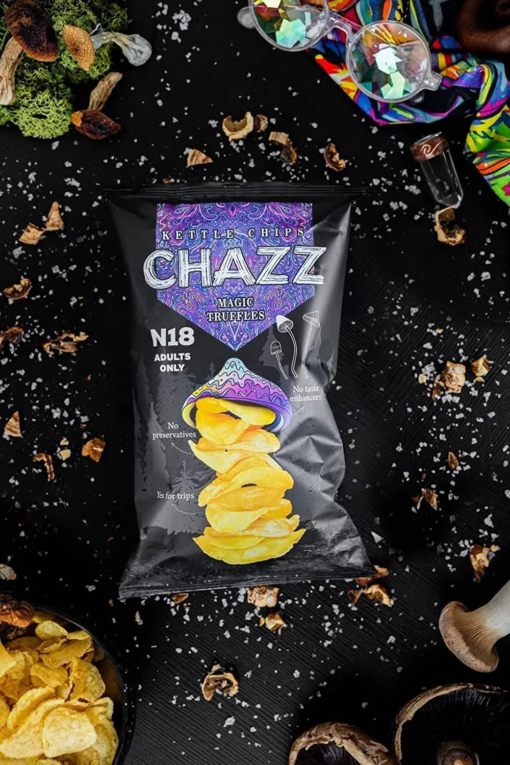 Chazz Chips with Truffle Flavour