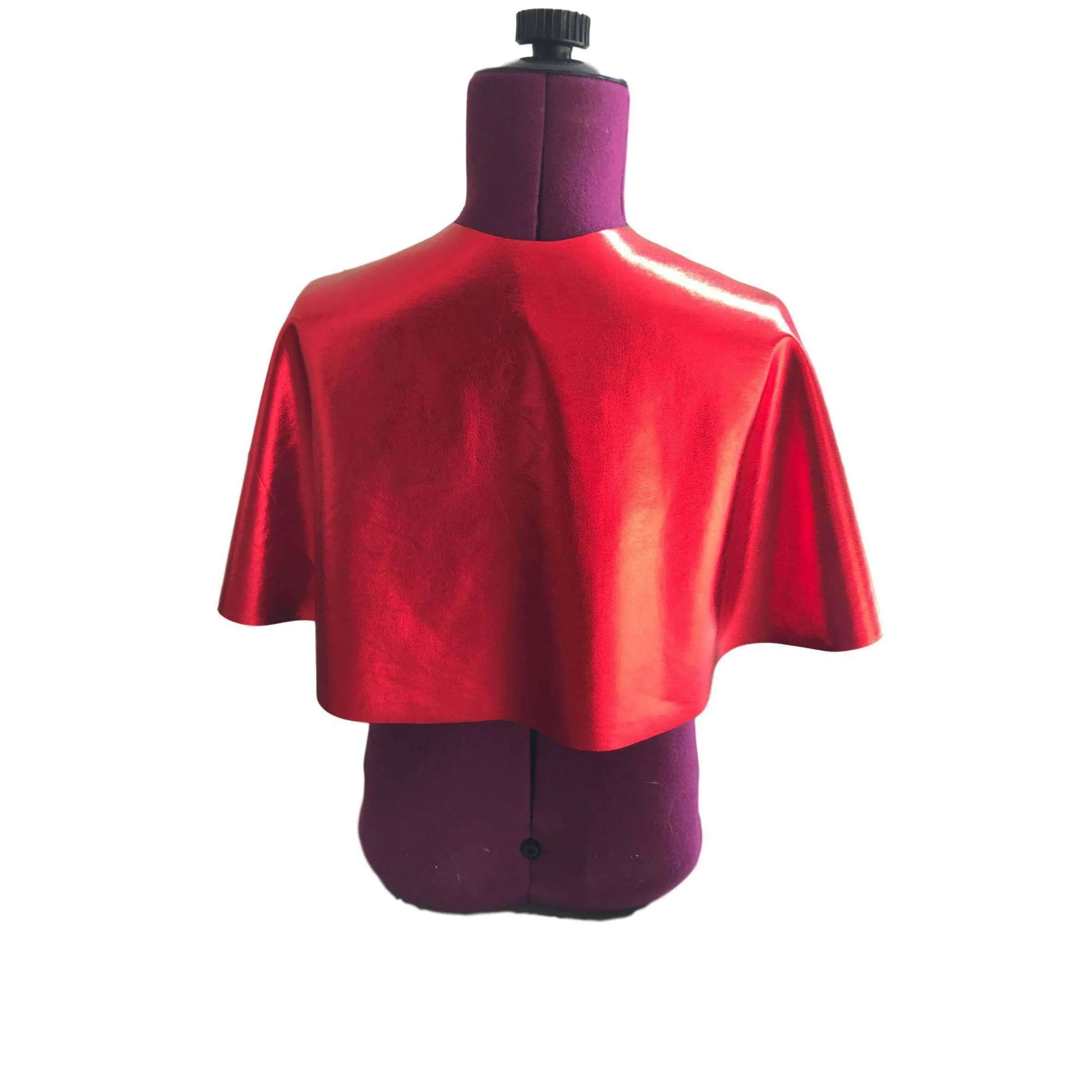 Child Superhero Cape, Simple Hero Red Costume Cape