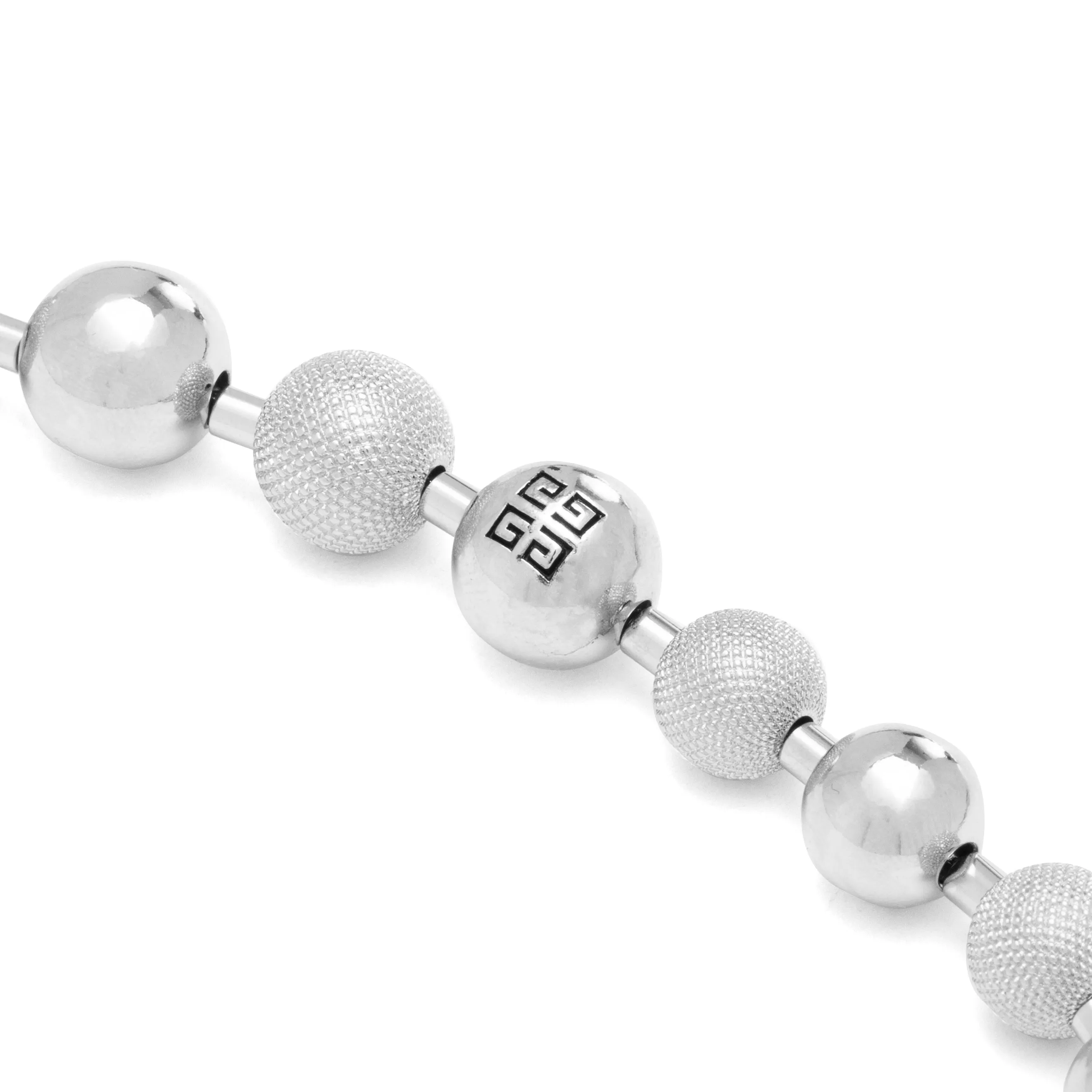 Chito Ball Chain Necklace - Silvery