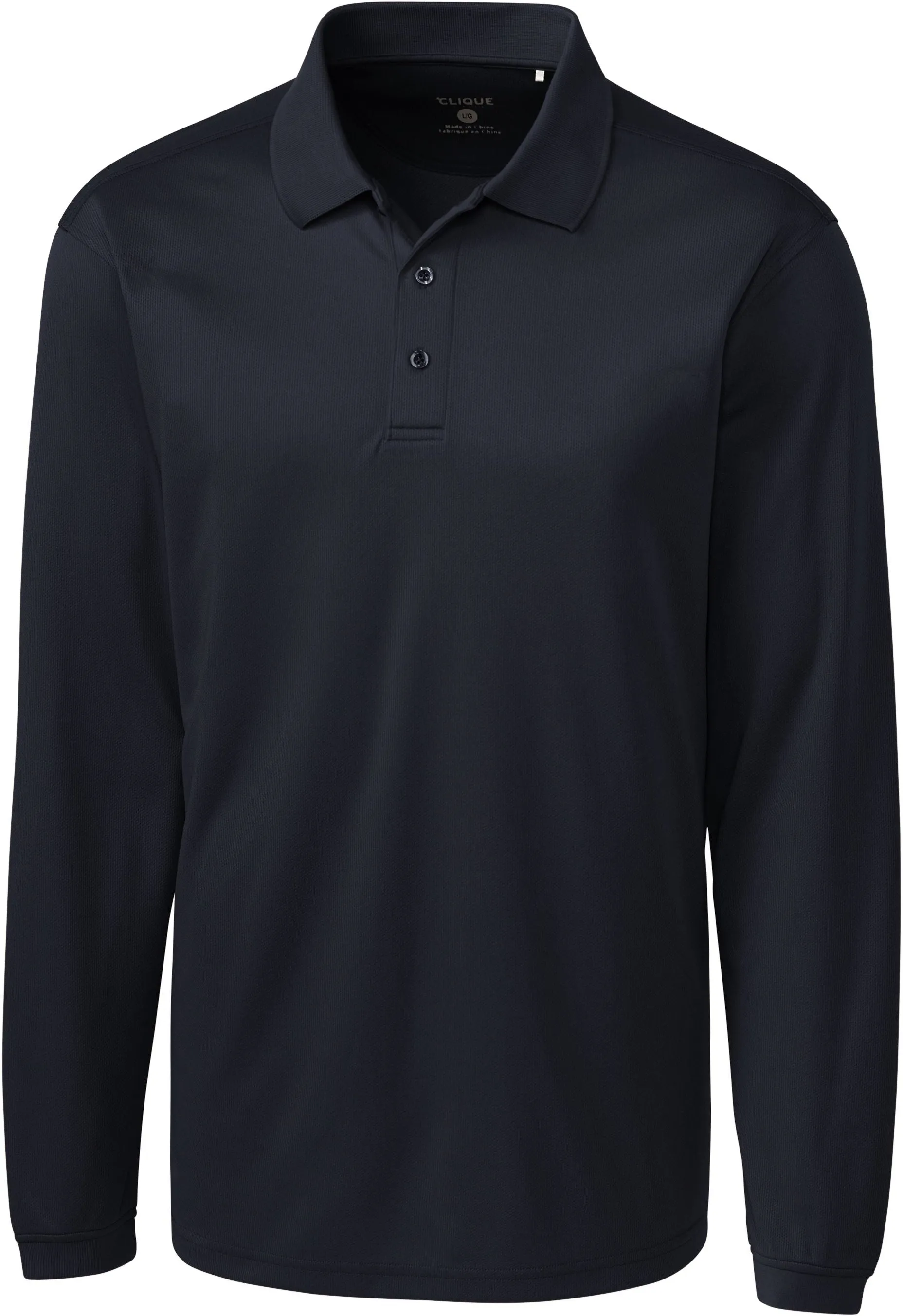 Clique Long Sleeve Ice Pique Polo