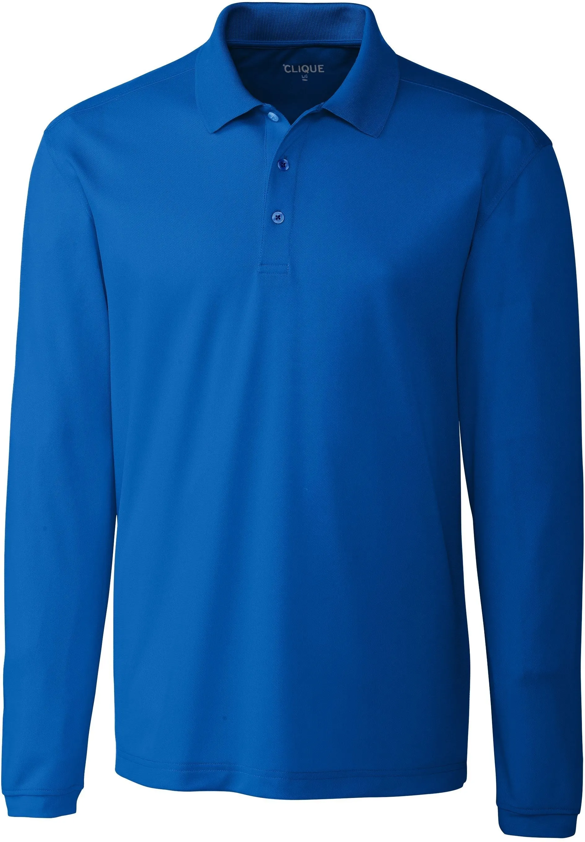 Clique Long Sleeve Ice Pique Polo