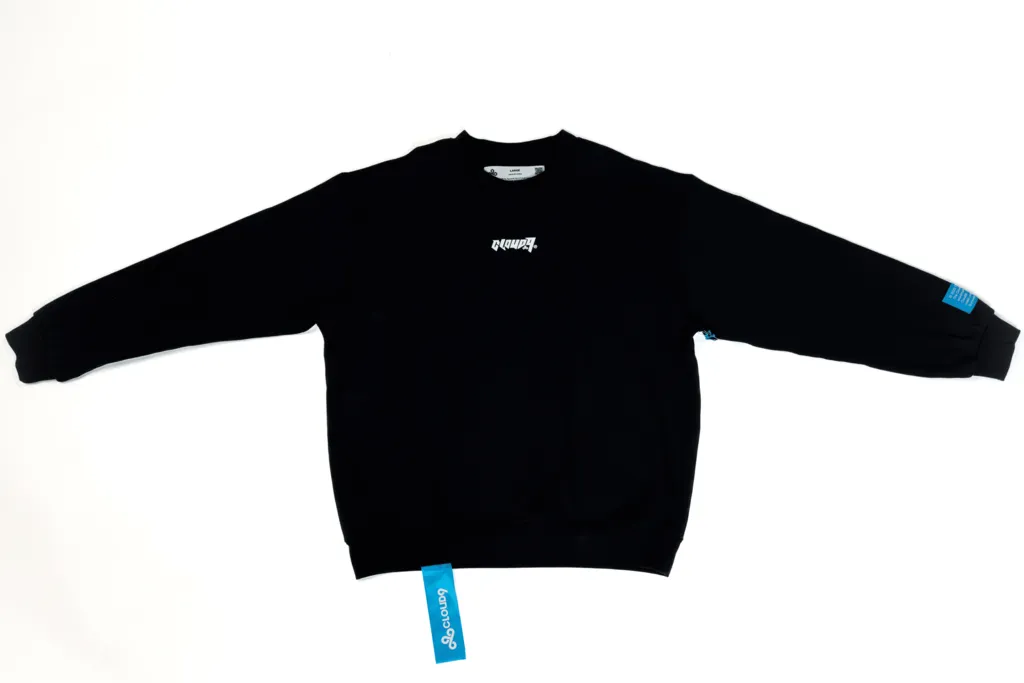 Cloud9 x PacSun Future Crewneck. Black