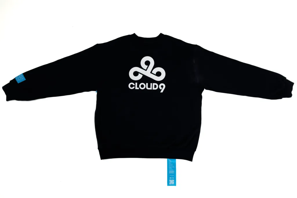 Cloud9 x PacSun Future Crewneck. Black