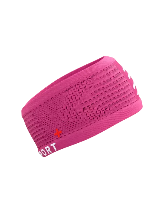 Compressport Unisex Headband On/Off - Magenta