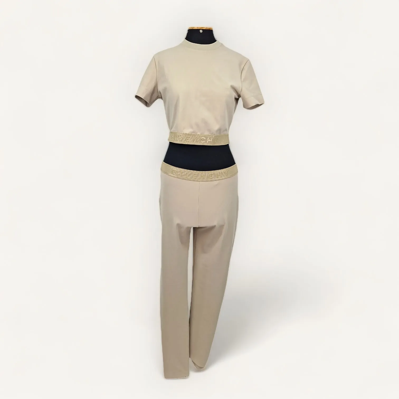 Conjunto Givenchy Nude Calça e Top NOVO