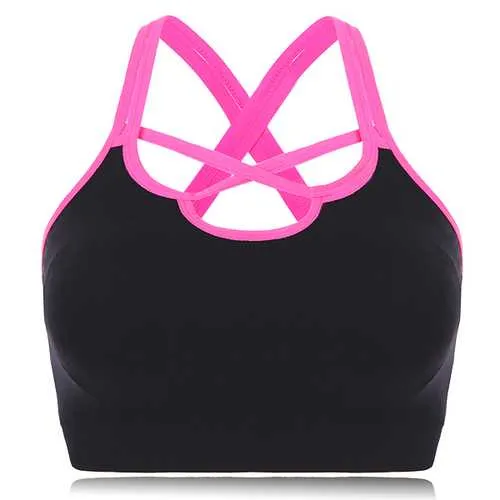 Cosy Breathable Bandeau Sports Yoga Bra