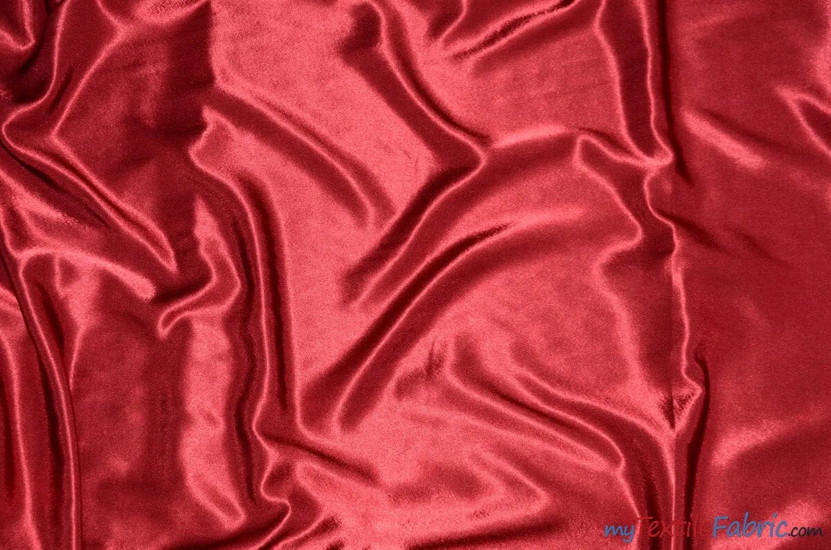 Crepe Back Satin | Korea Quality | 60" Wide | Wholesale Bolt | Multiple Colors |