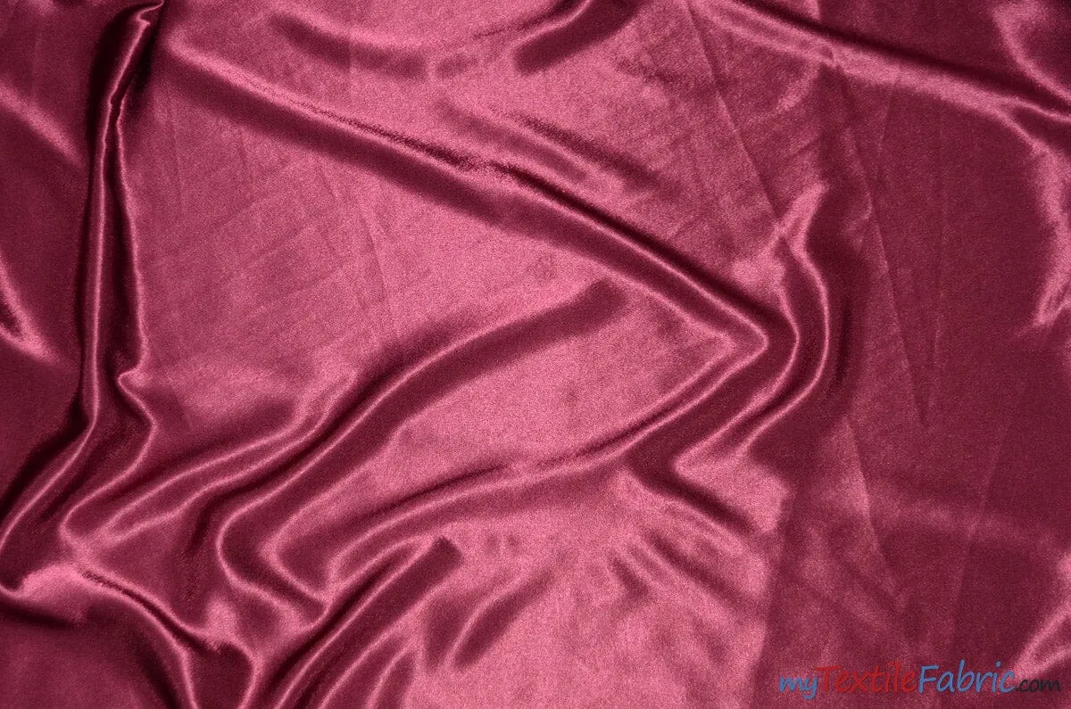 Crepe Back Satin | Korea Quality | 60" Wide | Wholesale Bolt | Multiple Colors |