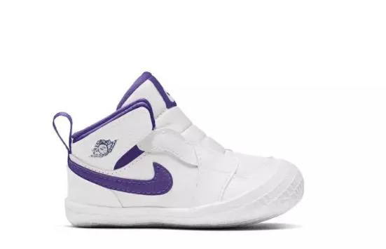 (Crib Bootie) Air Jordan 1 'Court Purple' (2021) AT3745-151