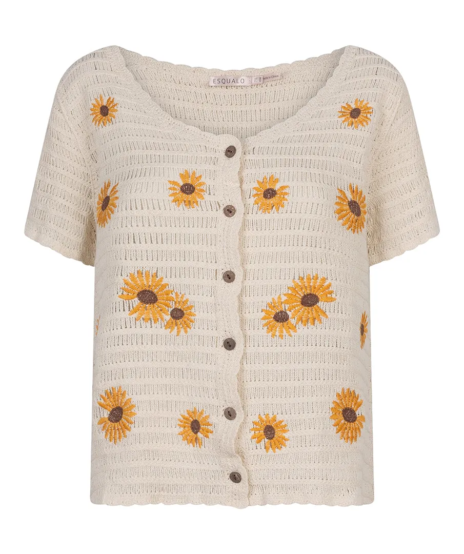 Daisy Crochet Cardigan