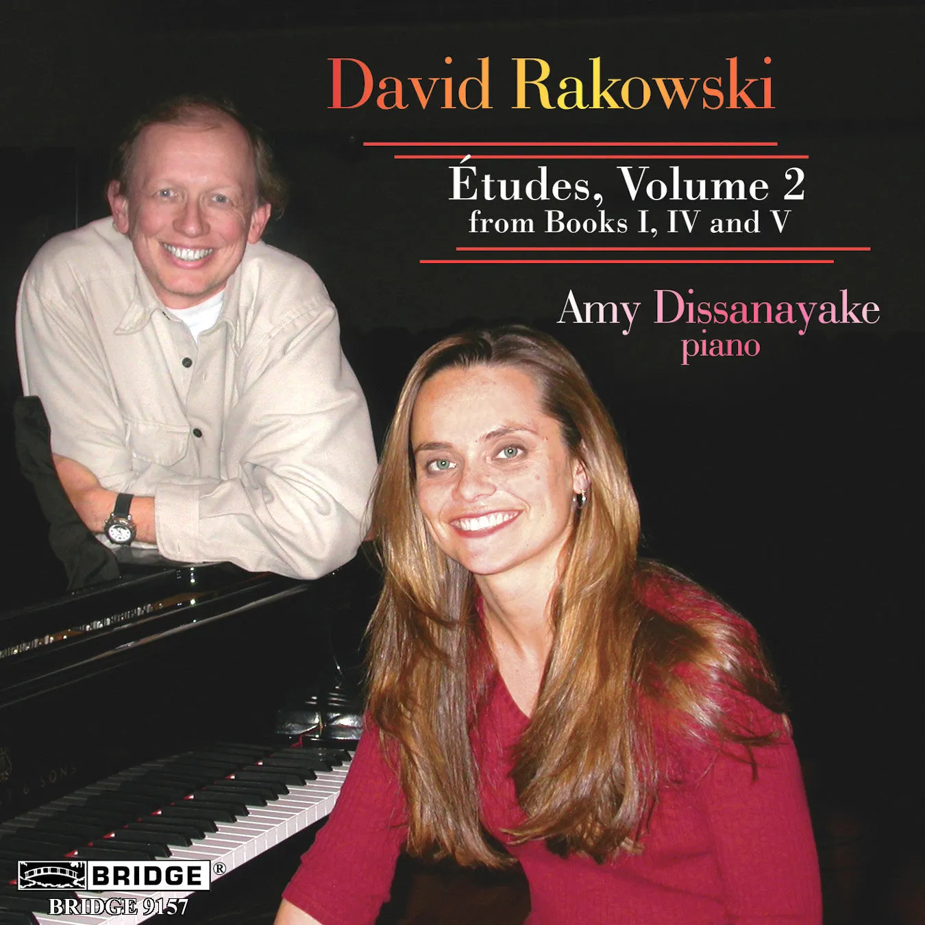 David Rakowski <br> Etudes, Vol. 2 <BR> BRIDGE 9157