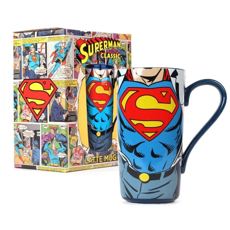 DC Comics Superman Super Strength Latte Mug