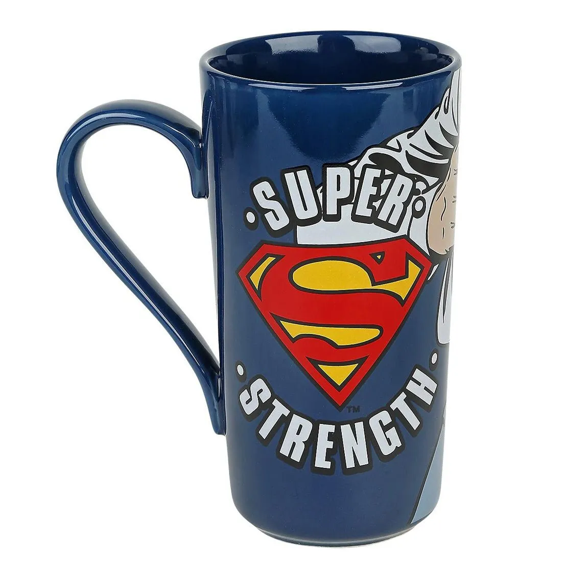 DC Comics Superman Super Strength Latte Mug