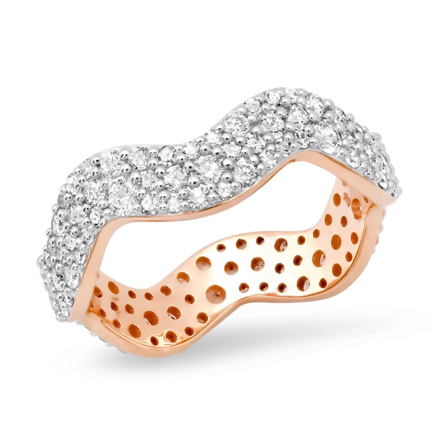 Diamond Form Band Ring