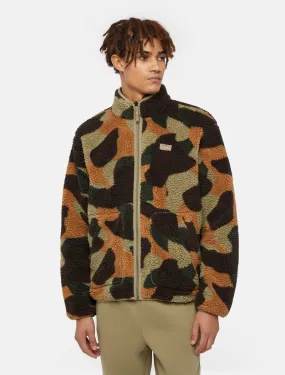 DICKIES MOUNT HOPE CAMO IMPERIAL GREEN | Chaqueta camuflaje