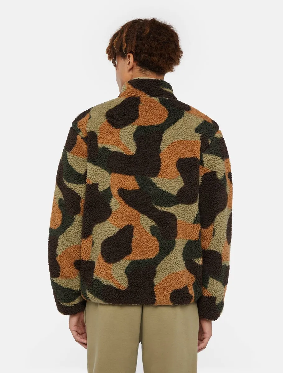 DICKIES MOUNT HOPE CAMO IMPERIAL GREEN | Chaqueta camuflaje