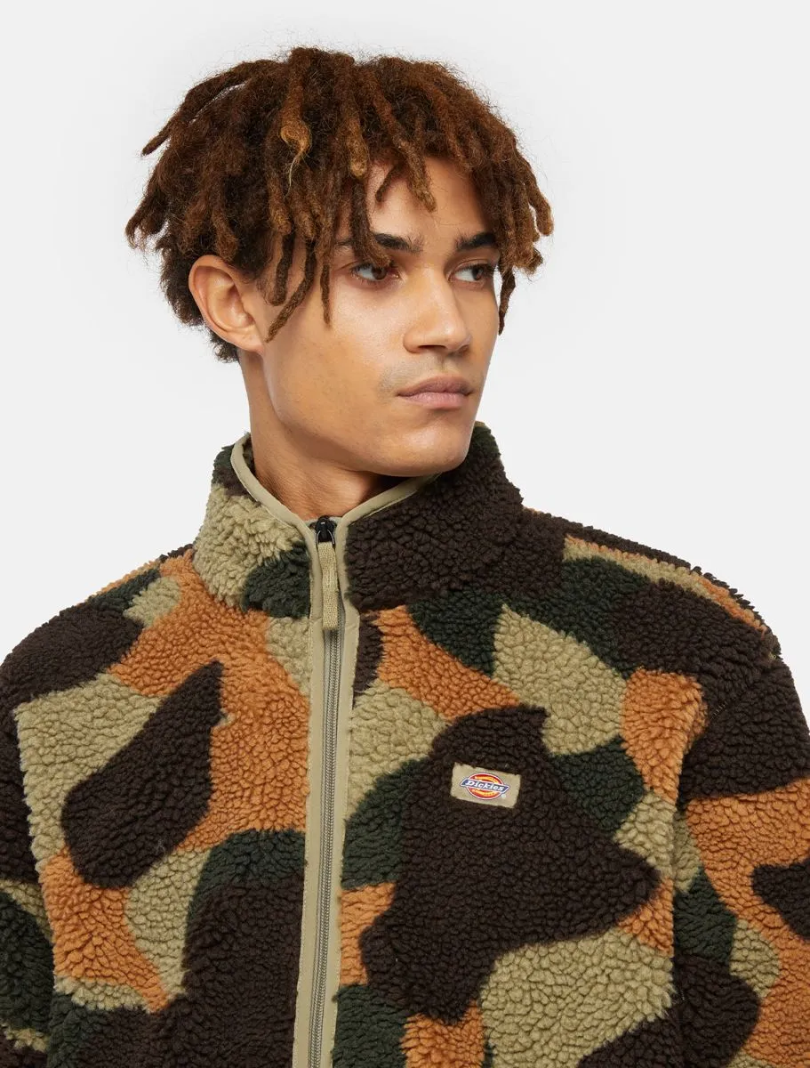 DICKIES MOUNT HOPE CAMO IMPERIAL GREEN | Chaqueta camuflaje