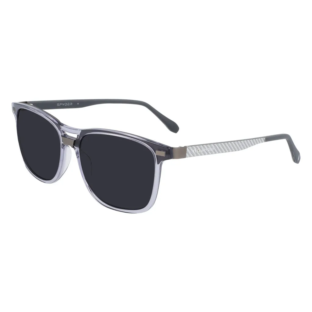 Double Bridge Square Sunglasses - Graphite