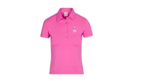 Dunning Womens Pink Polo