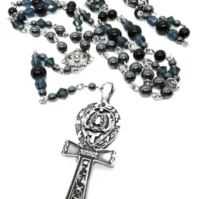 Dusk Ankh Rosary