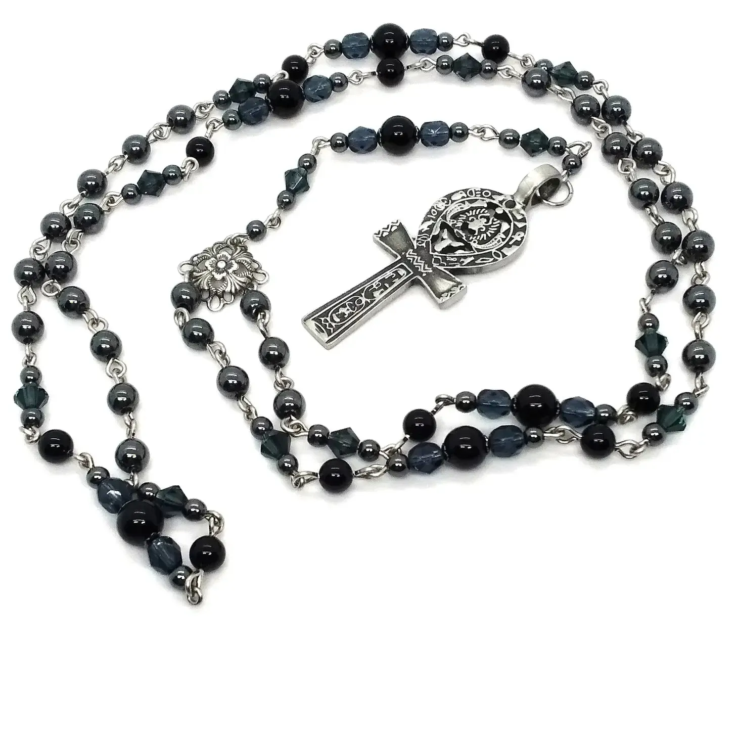 Dusk Ankh Rosary