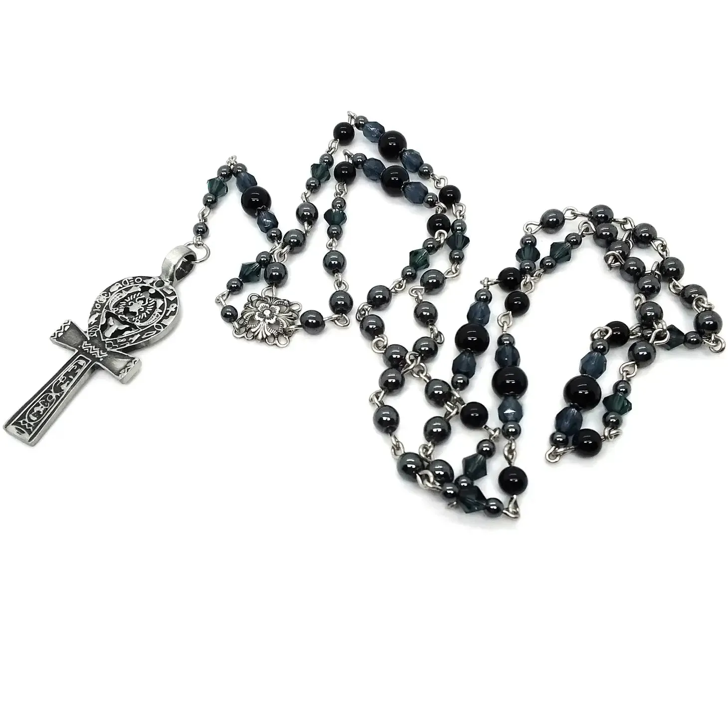 Dusk Ankh Rosary