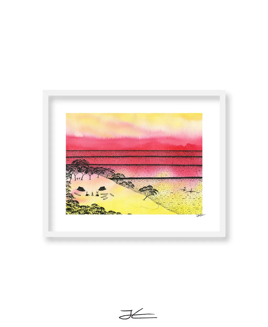 East Coast Australia - Print/ Framed Print