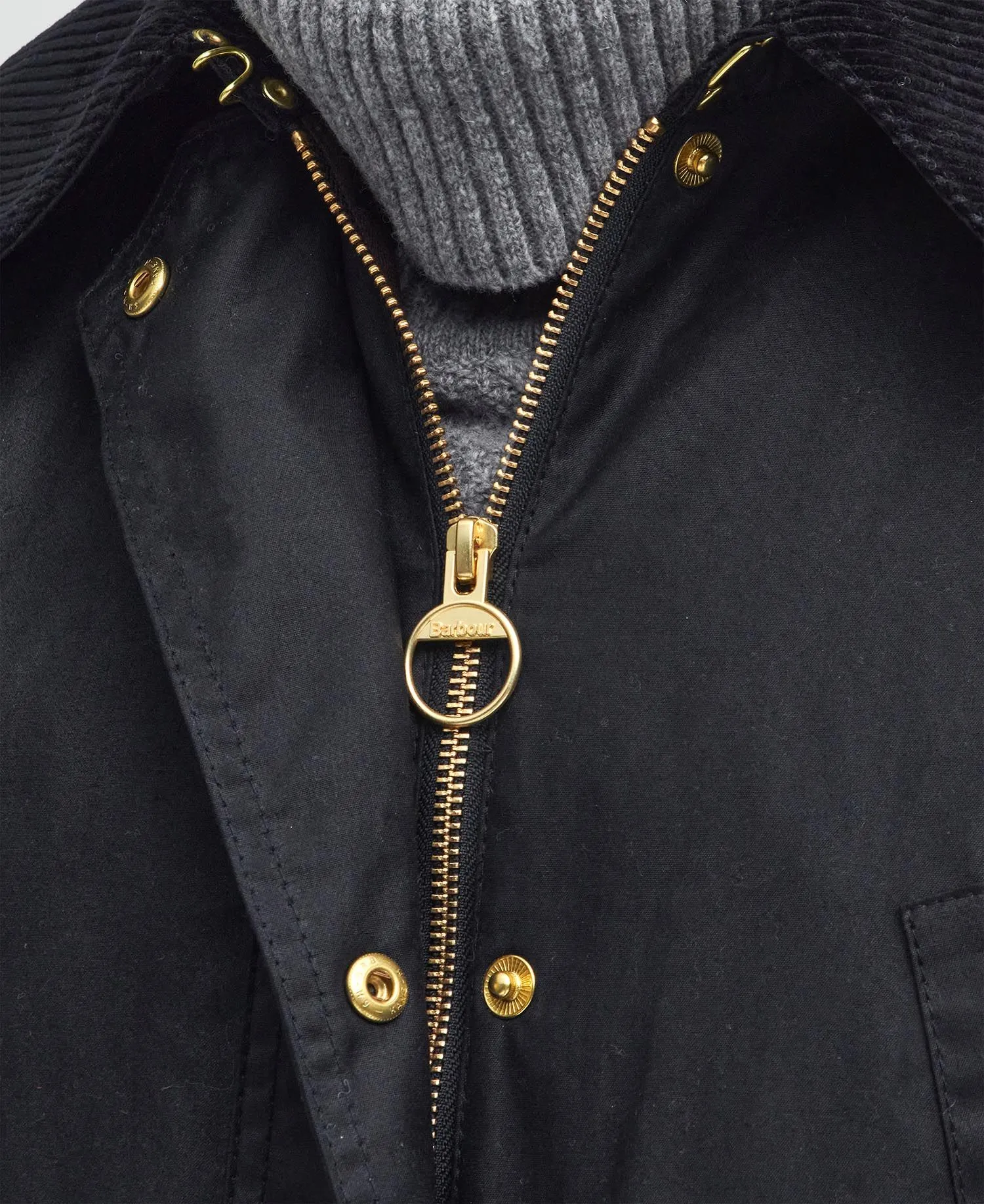 Ebberston Waxed Jacket Black/Classic