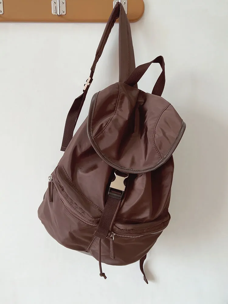 Elena Handbags Nylon Fashion Backpack