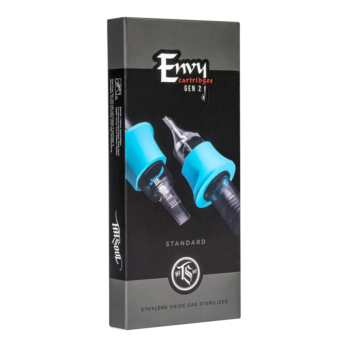 Envy Gen 2 Extra Long Taper Cartridges Round Liner - FINAL SALE