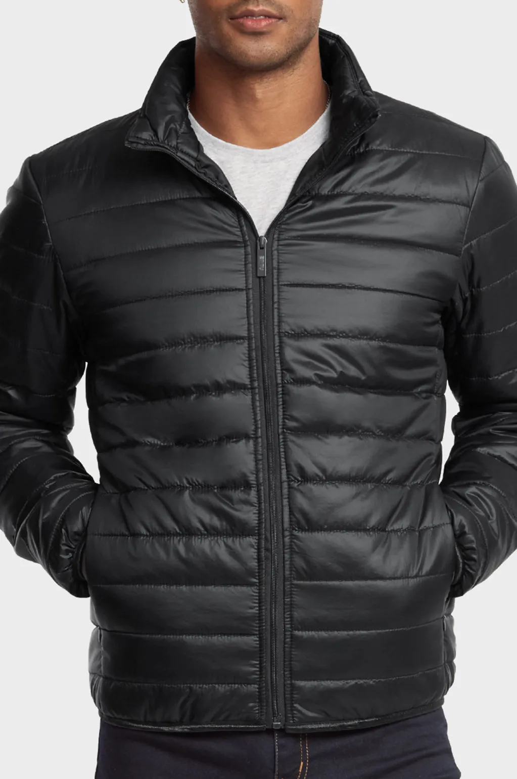 ET|TU MEN'S PUFF JACKET (MPJ200E_BLACK)